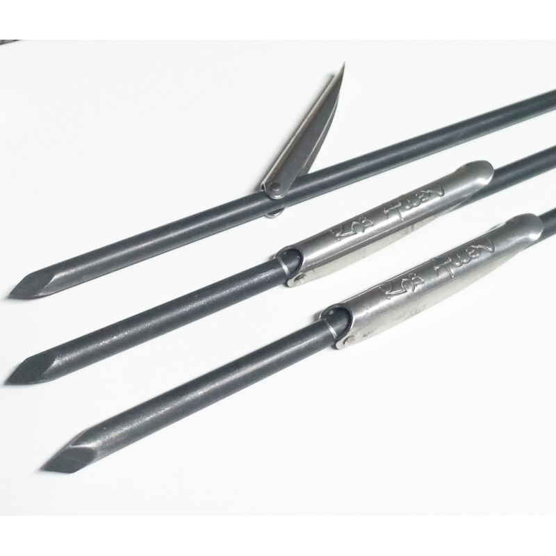 Varilla Rob Allen 6.6mm "Spring Steel " con Dos Muescas