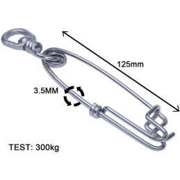 Tuna Clip PS-dive 125mm com destrocedor