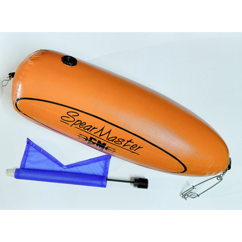 Spearmaster 7.5L PVC Foam Filled Float with Flag and Counterweight