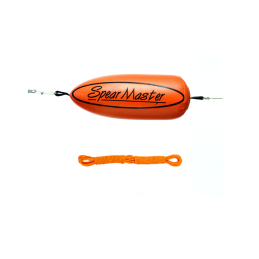 Spearmaster 12L PVC Foam Filled Float & 20m Rob Allen PE Floatline Orange